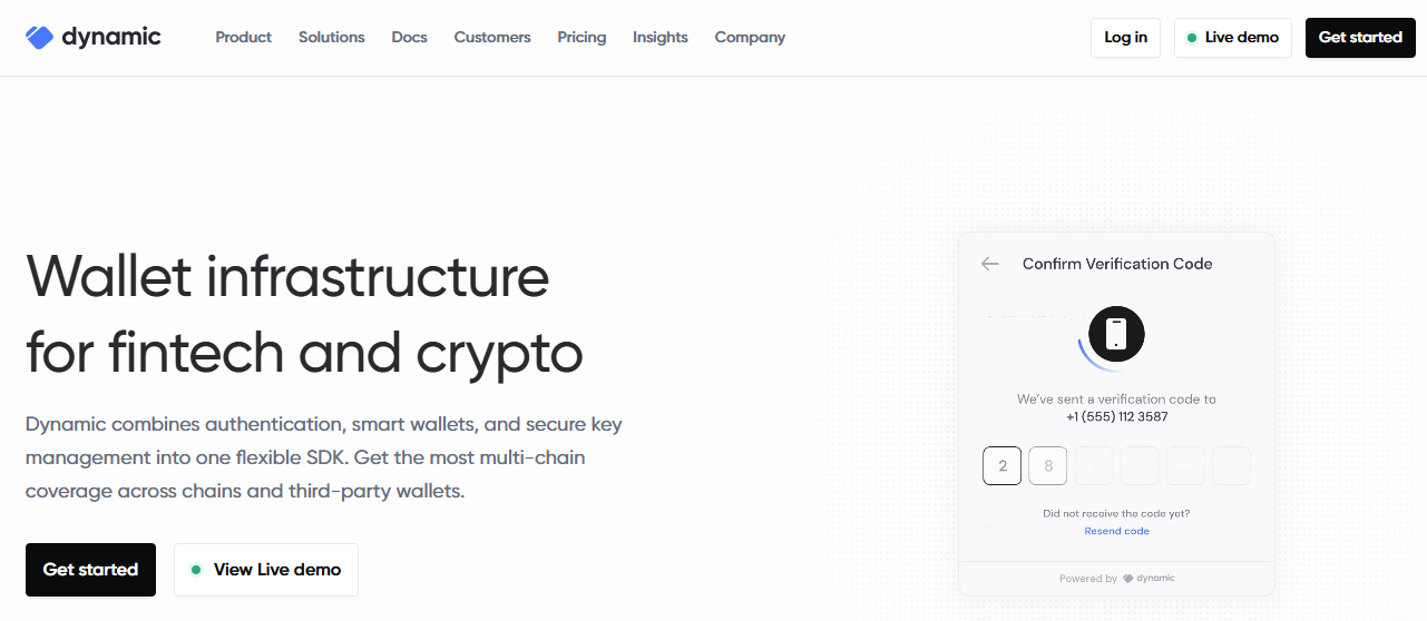 Dynamic platform homepage.