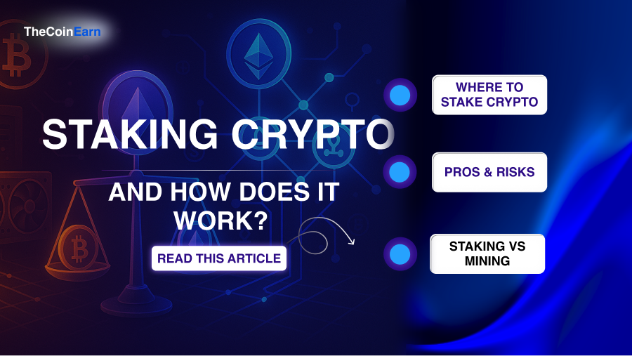 What is staking crypto and how does it work?